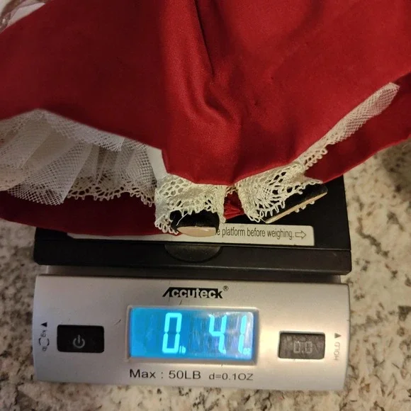 Vintage Madame Alexander-kins Marme Doll Lace Apron USA 8in‎ Collectible Figure - Picture 12 of 12